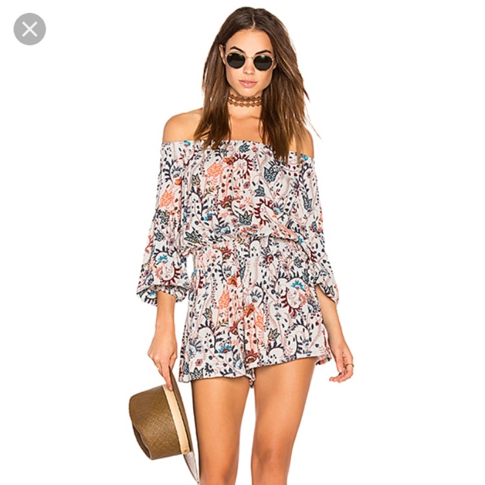 Free People Pretty & Free Romper *PRICE FIRM*
